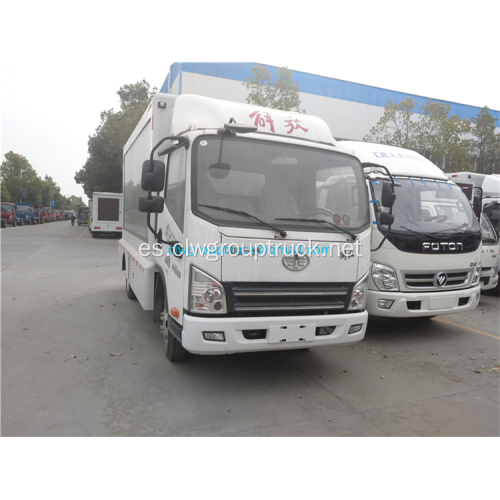 FAW 4x2 camiones hidráulicos semiautomáticos